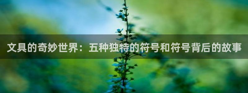 龙八国际娱乐平台：文具的奇妙世界：五种独
