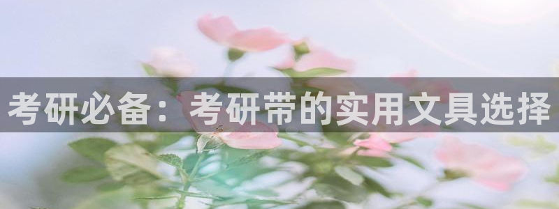 龙八国际管网：考研必备：考研带的实用文具