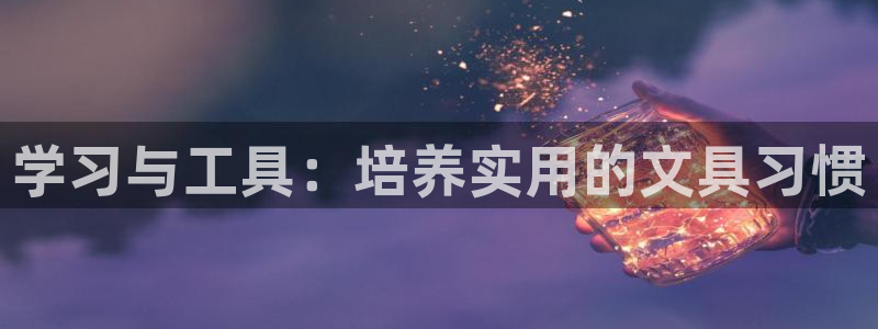 龙八国际娱乐正版：学习与工具：培养实用的