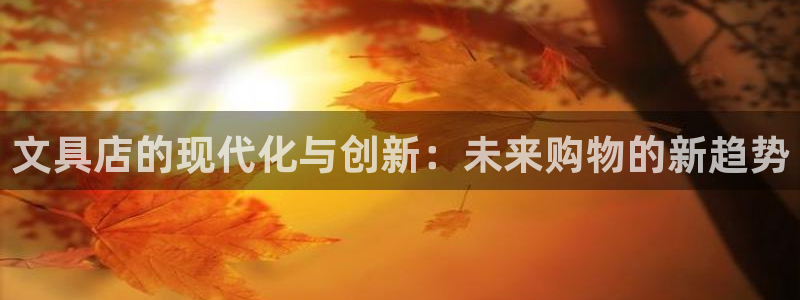 龙八国际黑钱：文具店的现代化与创新：未来