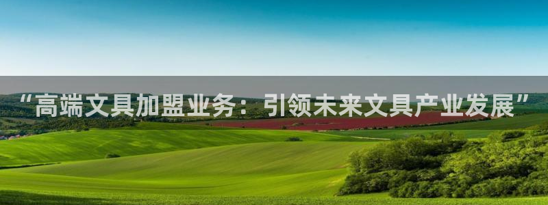 龙八国际网页登录：“高端文具加盟业务：引