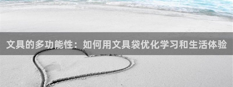 冯文戈 龙八国际集团：文具的多功能性：如